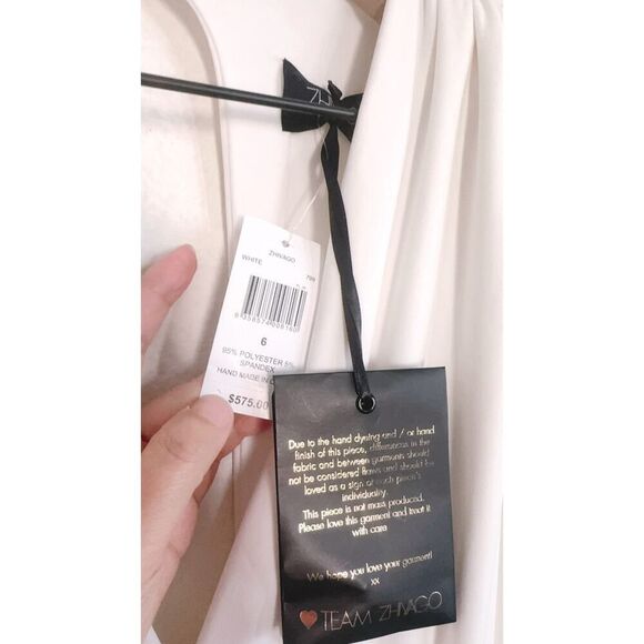 ZHIVAGO Lover Man Cocktail Dress white US6 - Picture 7 of 15